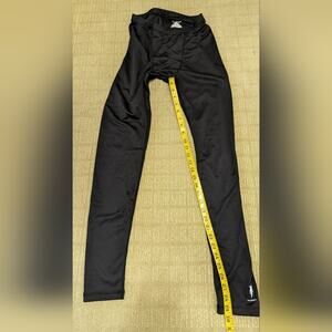 HOT CHILLY' Elastic Waist Black Activewear Compression Leggings Women s/p small